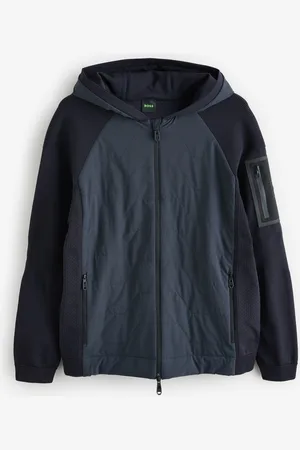 HUGO BOSS Knitted Jacket With Padded FrontXX-Large