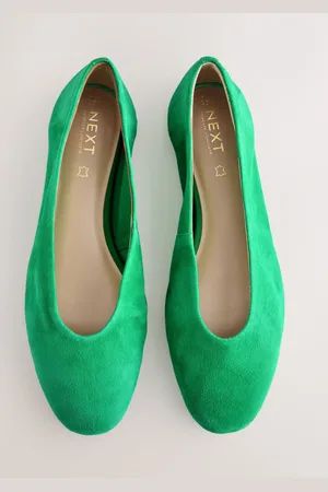 Next Forever Comfort læder rund tå ballerina8