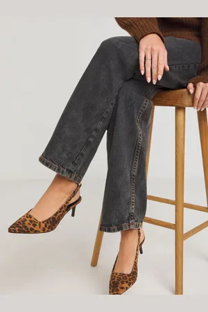Simply Be Slingback Courtsko I Extra Bred pasform