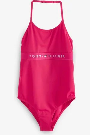 Tommy Hilfiger Logo Cross-Over Strap Swimsuit166168cm