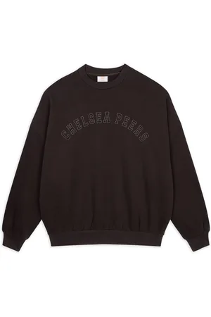 Chelsea Peers Sweatshirt med broderet logo i økologisk bomuld42