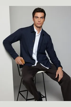 Next Regular Fit Button Through OvershirtXXL