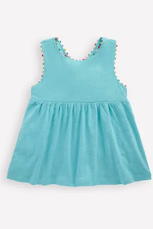 Boden Cross-Back 100% Cotton Pom Top146152cm