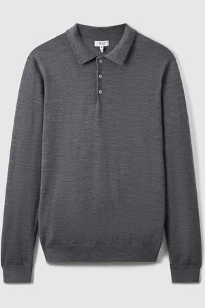 Reiss Trafford poloshirt i merinould3XL