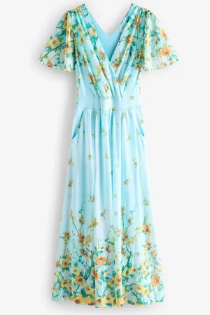 Jolie Moi Wrap Maxi Dress44