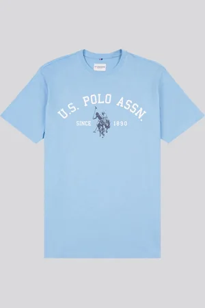 U.S. Polo Assn. U. S. Polo Assn Herre Signature 100% Cotton Arch Tryk Hvid T-shirtmedium