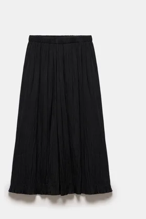 mint&berry Satin Crinkle Maxi SkirtXL