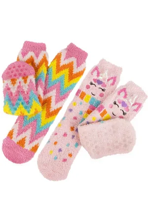 Totes Supersoft Winter Slipper Christmas Socks 2 Pack2 - 3 år (92 - 98cm)