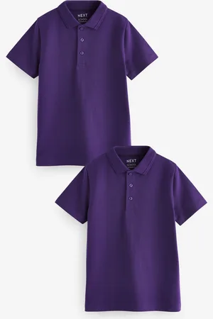 Next Cotton School Kortærmet 100% Bomuld Polo shirts (3-16år)16 år (176cm)