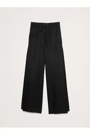 Banana Republic Ultra High Rise Wide Leg Slit Trousers40