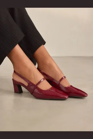 Next Forever Comfort Square Toe Sling Back Heels