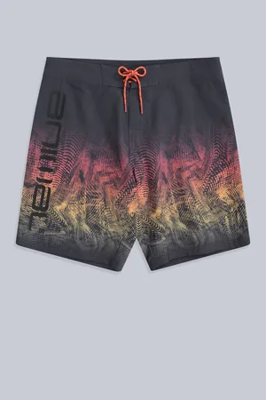 Animale Brett Mens Printed Quick Drying Board Shorts40r