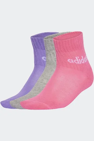 adidas Linear Ankle 5 Packs Socks7.5-95 Jnr.