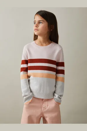 Reiss Audrey Wool Blend Stribet Rund hals Trøje12 - 13 år (152 - 158cm)