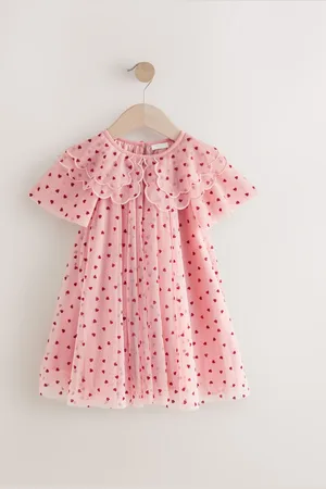Next Collar Mesh Party Dress (3mths-7yrs)9 - 12 måneder (74 - 80cm)