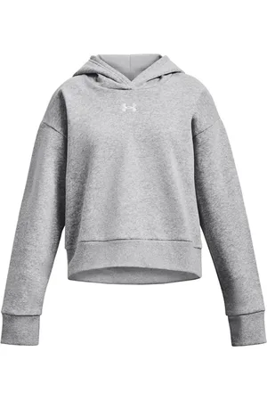 Under Armour Rival Fleece Afkortet Hættetrøje11 - 12 år (146 - 152cm)