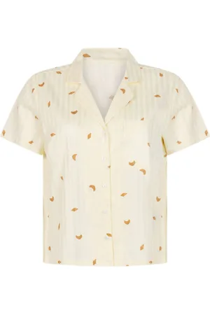 Hunkemöller Hunkemöller Yellow 100% Cotton Pajamas Topxlarge