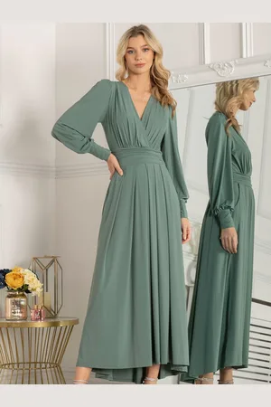 Jolie Moi Rashelle Jersey Langærmet Maxikjole40