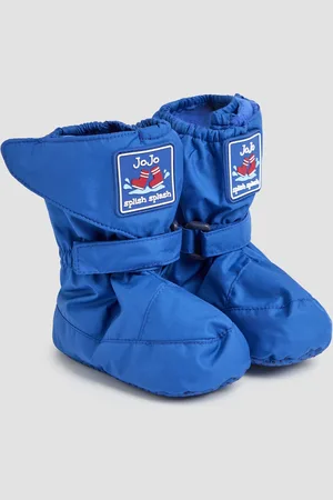 JoJo Maman Bébé Fleece Lined Booties12-18 mdr