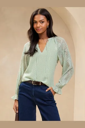 Lipsy London Sequin Embroidered Blouse46