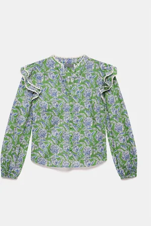 mint&berry Floral Print 100% Cotton Blouse34
