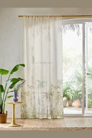 Next Global Garden Slot Top Voile Uforet Sheer Panel Gardiner140Bx229D