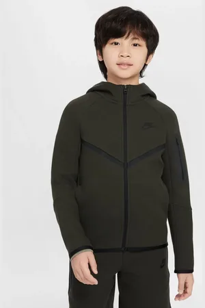 Nike Tech hættetrøje i fleece med lynlås13 - 15 år (158 - 170cm)