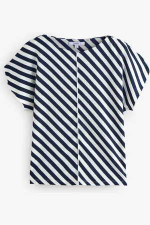 Next Flutter Sleeve Textured Smart Top48