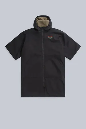 Animale Herre Genbrugt Fleece Foret Misty Skiftende Badekåber Frakke JakkeXL