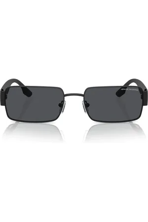 Armani Exchange Ax2052S Rectangle Black Sunglassesonesize