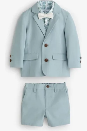 Next Blazer Shirt Shorts and Bow Tie Set (3mths-9yrs)4 - 5 år (104 - 110cm)