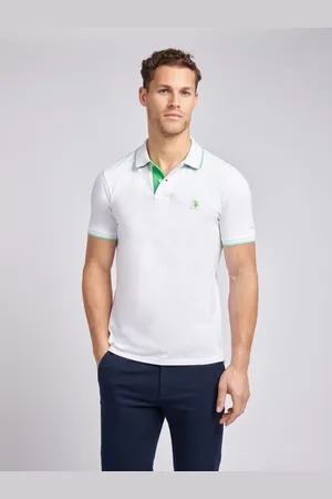 U.S. Polo Assn. U. S. Polo Assn. Mens Life Double Horsemen Polo ShirtXL