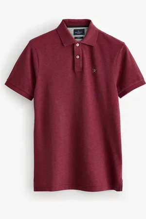Hackett London Men Slim Red Logo 100% Cotton Polo ShirtXXL