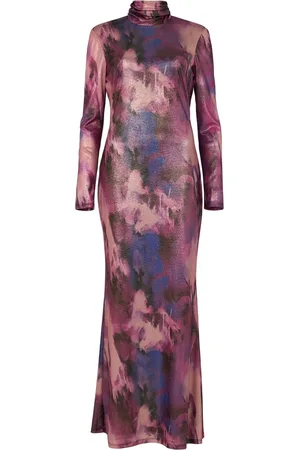 DASKA Araa Maxi Dress With Long Sleeveslarge
