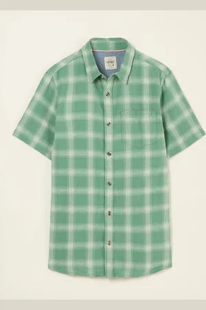 Fat Face FatFace Short Sleeve Basel Check Shirtxlarge