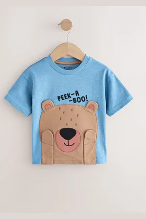 Next Kortærmet Interactive Appliqué T-shirt (3mdr.-7år)9298cm