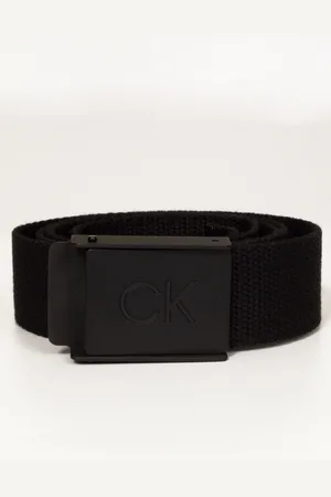 Calvin Klein Monogram Buckle Black Beltonesize
