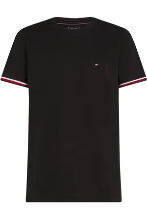 Tommy Hilfiger Global Stripe Cuff 100% Cotton T-ShirtStor