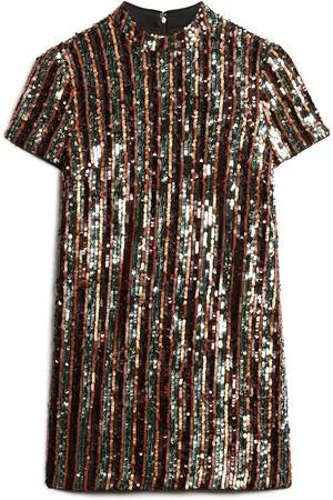 Superdry Sequin T-Shirt Mini Dress44