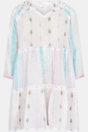 Accessorize Girls Mini Me Jacquard 100% Cotton Dress146152cm