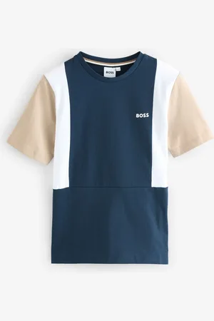 HUGO BOSS Colourblock Chest Logo Short Sleeve T-Shirt152158cm