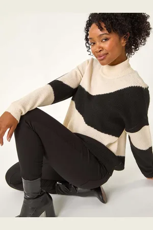 Roman Petite Colour Block Knit Jumper46