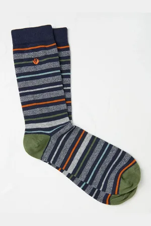 Fat Face FatFace Striped SocksUK 9.5 - 11
