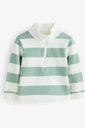 The White Company 100% Økologisk Bomuld Stribet Rugby Top98104cm