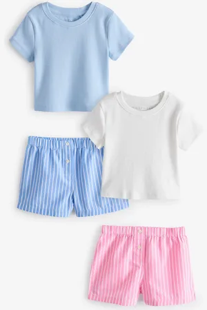 Next Vævet ternet pyjamas 2 -pakke (3-16år)8 år ( 128 cm)