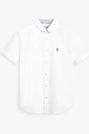 Next Short Sleeve Oxford 100% Cotton Shirt3XL