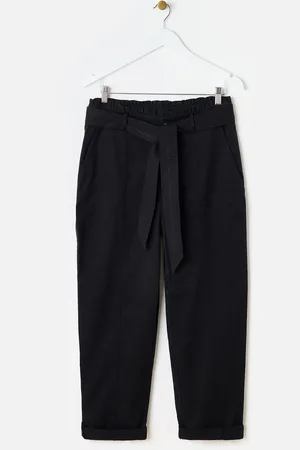 Oliver Bonas Paper Bag Waist Tapered Trousers34