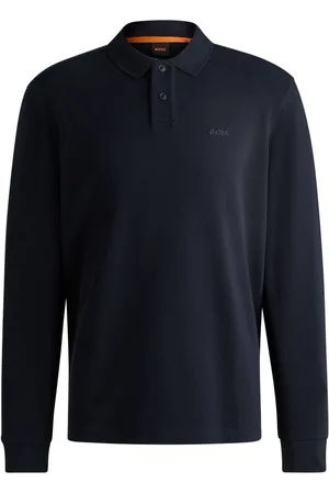 HUGO BOSS Waffle Structured Stretch Cotton Polo ShirtS