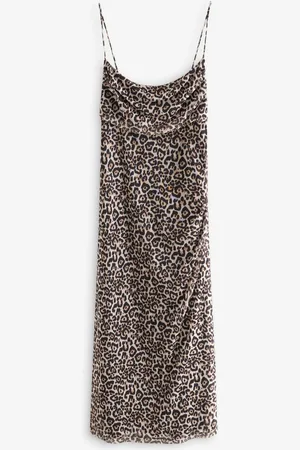 Next Kew Collection Green Mesh Floral Cami Slip Dress42 Høj