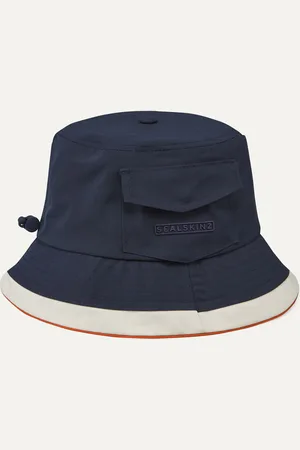 Sealskinz Blue Seething Waterproof Nylon Bucket HatL-XL